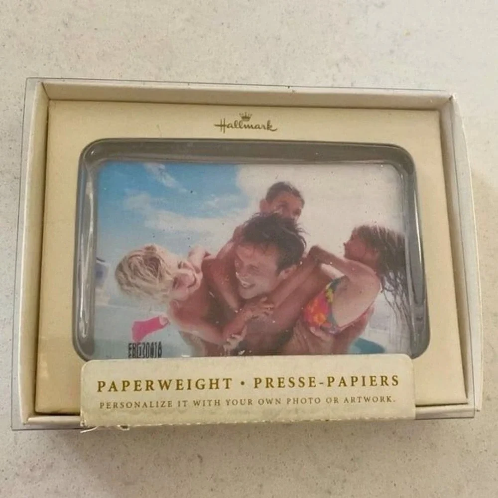 Hallmark Paperweight with Customizable Photo